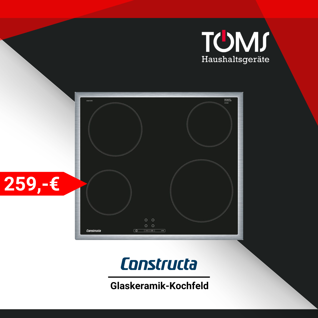 Constructa Glaskeramik Kochfelder